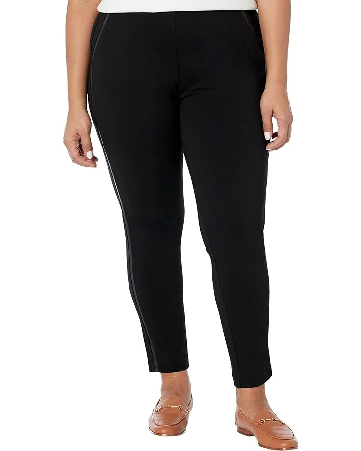 MICHAEL Michael Kors Plus Size Leather Panel Leggings MICHAEL Michael Kors Plus Size Leather Panel Leggings -MICHAEL Michael Kors 61DUeiJGNoL. AC SR736920