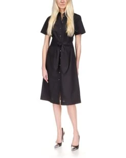 MICHAEL Michael Kors Poplin Tie Front Dress