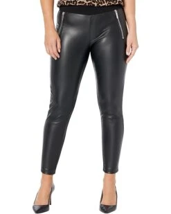 MICHAEL Michael Kors Petite Zip Front Leggings