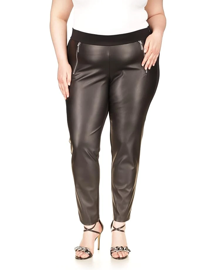 MICHAEL Michael Kors Plus Size Zip Front Leggings MICHAEL Michael Kors Plus Size Zip Front Leggings -MICHAEL Michael Kors 61cHyErVV7L. AC SR736920