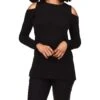 MICHAEL Michael Kors Long Sleeve Cold-Shoulder