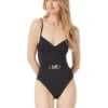 MICHAEL Michael Kors Solids Underwire One-Piece -MICHAEL Michael Kors 61t68HFLegL. AC SR736920