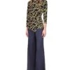 MICHAEL Michael Kors Petite Chain Twist 3/4 Sleeve Top -MICHAEL Michael Kors 712HLGWfWYL. AC SR736920