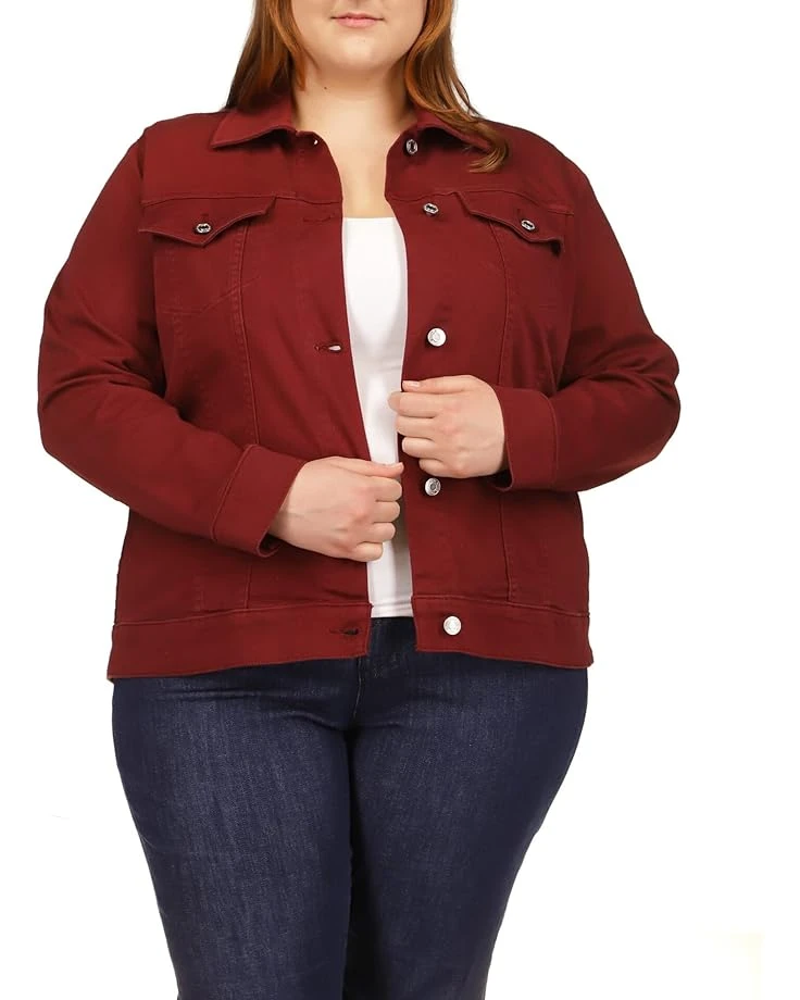 MICHAEL Michael Kors Plus Size Basic Denim Jacket MICHAEL Michael Kors Plus Size Basic Denim Jacket -MICHAEL Michael Kors 715 9R6Z4IL. AC SR736920