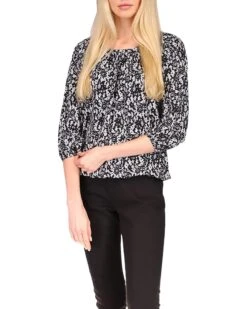 MICHAEL Michael Kors Lovely Lace Peasant Top