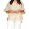 MICHAEL Michael Kors Plus Size Paisley Ruffle Sleeve Top -MICHAEL Michael Kors 71EiyloRWWL. AC SR736920