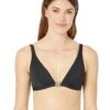 MICHAEL Michael Kors Essentials Solid Triangle Bikini Top -MICHAEL Michael Kors 71H48cFXjUL. AC SR736920