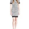 MICHAEL Michael Kors Petite Block Mini Short Sleeve Dress