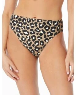 MICHAEL Michael Kors Graphic Cheetah High-Waist Bikini
