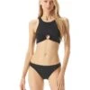 MICHAEL Michael Kors Essentials Solid Cropped Bikini Top