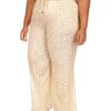 MICHAEL Michael Kors Plus Size Giraffe High Slit Pants