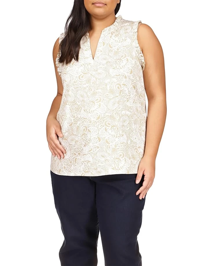 MICHAEL Michael Kors Plus Size Paisley Ruffle Popover Tank MICHAEL Michael Kors Plus Size Paisley Ruffle Popover Tank -MICHAEL Michael Kors 71mZmyXJVEL. AC SR736920