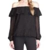 MICHAEL Michael Kors Petite Clip Chiffon Off Shoulder Top 1 MICHAEL Michael Kors Petite Clip Chiffon Off Shoulder Top -MICHAEL Michael Kors 71pxdc5cwBL. AC SR736920
