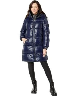 MICHAEL Michael Kors Exaggerated Puffer With Bib Coat M425394F74