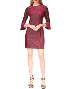 MICHAEL Michael Kors Velvet Flounce Mini Dress