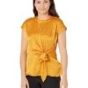 MICHAEL Michael Kors Short Sleeve Wrap Top