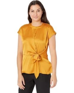 MICHAEL Michael Kors Short Sleeve Wrap Top