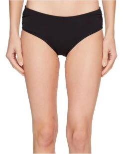 MICHAEL Michael Kors Shirred Bikini Bottoms
