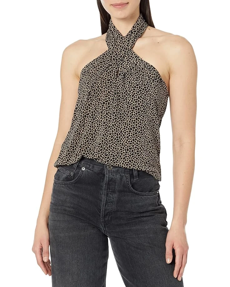 MICHAEL Michael Kors Micro Giraffe Halter Neck Tank MICHAEL Michael Kors Micro Giraffe Halter Neck Tank -MICHAEL Michael Kors 81Eqiij00LL. AC SR736920