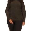 MICHAEL Michael Kors Plus Size Long Sleeve Cowl Back Top -MICHAEL Michael Kors 81G2Ux2yxPL. AC SR736920