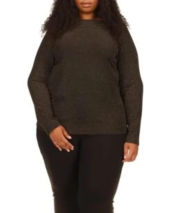 MICHAEL Michael Kors Plus Size Long Sleeve Cowl Back Top