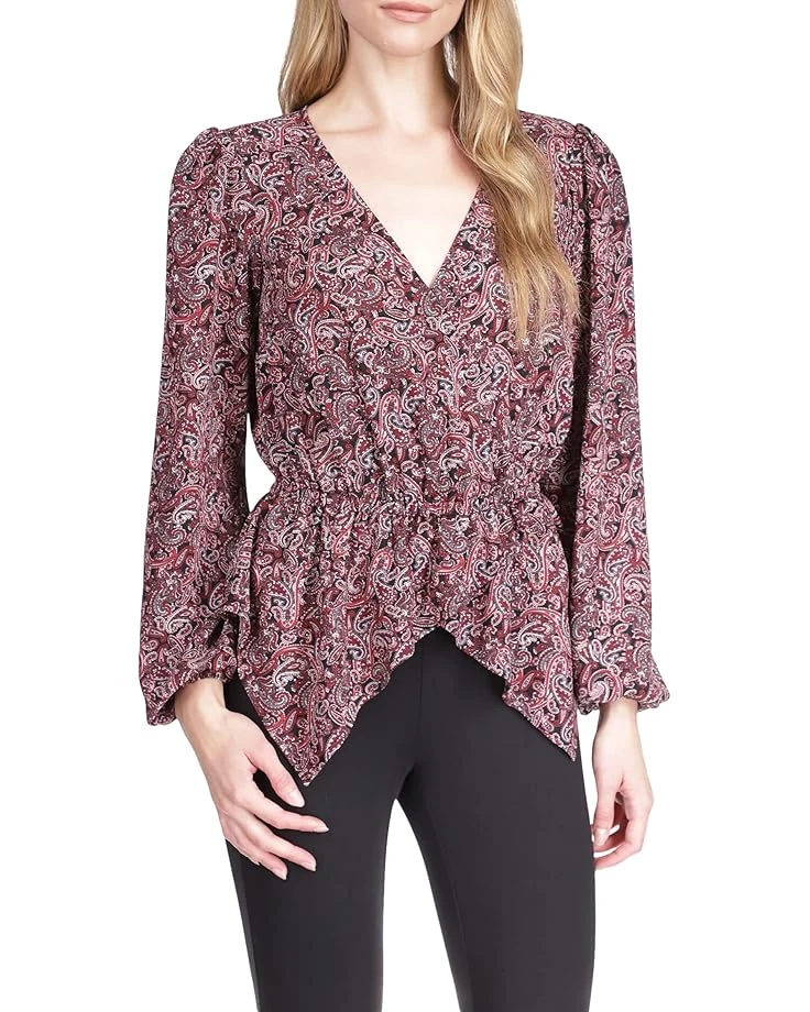 MICHAEL Michael Kors Petite Pop Lux Paisley Wrap Top MICHAEL Michael Kors Petite Pop Lux Paisley Wrap Top -MICHAEL Michael Kors 81MRF0LtlML. AC SR736920