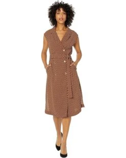 MICHAEL Michael Kors Multi Geo Trench Dress