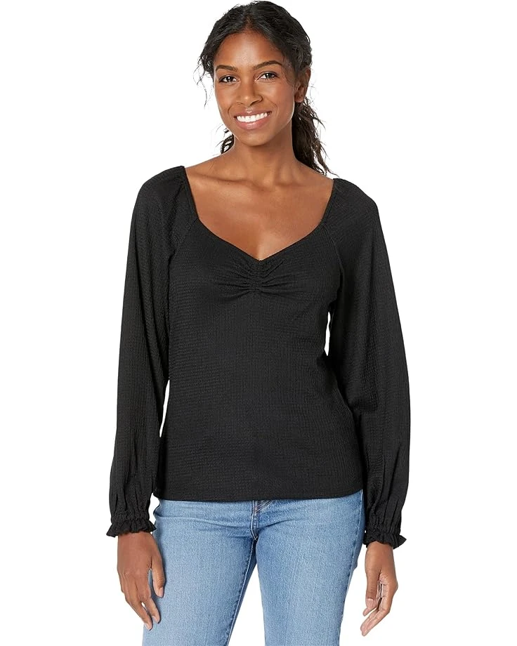 MICHAEL Michael Kors Petite Long Sleeve Puff Sleeve Ruched Top MICHAEL Michael Kors Petite Long Sleeve Puff Sleeve Ruched Top -MICHAEL Michael Kors 81fmLXRKvCL. AC SR736920