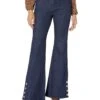 MICHAEL Michael Kors Selma Shank Flare Denim