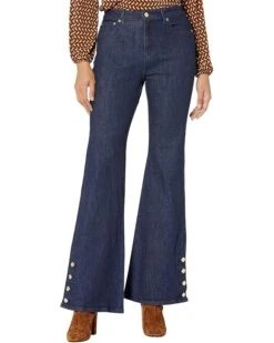 MICHAEL Michael Kors Selma Shank Flare Denim