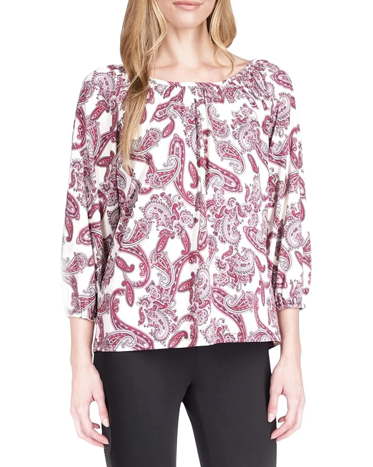 MICHAEL Michael Kors Petite Paisley Peasant Top MICHAEL Michael Kors Petite Paisley Peasant Top -MICHAEL Michael Kors 81gvfaLEyeL. AC SR736920