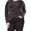 MICHAEL Michael Kors Plus Size Twist Hem Long Sleeve Top