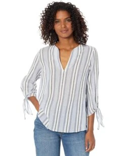 MICHAEL Michael Kors Vacay Stripe Tie Top