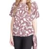 MICHAEL Michael Kors Pop Paisley Tie Top