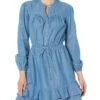 MICHAEL Michael Kors Chambray Ruffle Dress -MICHAEL Michael Kors 81ztIFUWVQL. AC SR736920