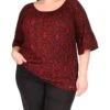 MICHAEL Michael Kors Plus Size Python Flare Sleeve Top -MICHAEL Michael Kors 81zxeV3cqTL. AC SR736920