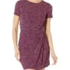 MICHAEL Michael Kors Giraffe Twist Short Sleeve Mini Dress